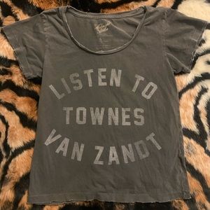 Midnight Rider Listen to Townes Van Zandt tee